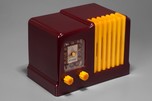 Arvin 532 Catalin Radio in Maroon - Striking Radio