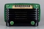 Bendix 526C Catalin Radio in Bright Jadeite Green w/ Intense Marbleizing