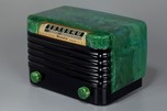 Bendix 526C Catalin Radio in Bright Jadeite Green w/ Intense Marbleizing