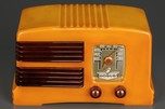 Crosley G1465 Catalin Radio ’Split-Grille’ - Warm Yellow + Tortoise