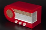 CYARTS B Deluxe ’Bullet’ Radio Ruby Red Plexon + Lucite