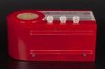 CYARTS B Deluxe ’Bullet’ Radio Ruby Red Plexon + Lucite