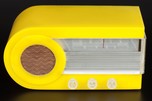 CYARTS B Deluxe ’Bullet’ Radio Yellow Plexon + Lucite