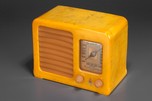 Emerson BM258 Big Miracle Catalin Radio in Warm Yellow w/ Tan