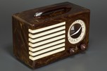 Marbleized Circassian Onyx Emerson ’Aristocrat’ Catalin Radio