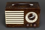 Marbleized Circassian Onyx Emerson ’Aristocrat’ Catalin Radio