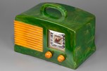 Rare FADA 149 Catalin Radio in Emerald Green + Butterscotch