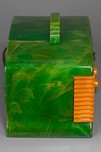 Rare FADA 149 Catalin Radio in Emerald Green + Butterscotch