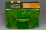 Rare FADA 149 Catalin Radio in Emerald Green + Butterscotch