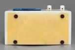 FADA 53 Catalin Radio in Alabaster w/ Lapis-Lazuli Blue Grill