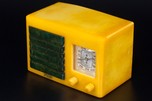 FADA 5F60 Catalin Radio Yellow with Blue Grill