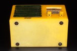 FADA 5F60 Catalin Radio Yellow with Blue Grill