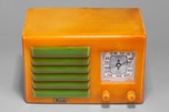 FADA 5F60 Catalin Radio Yellow with Green Grill