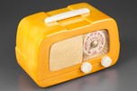 Fada 711 ‘Dip-Top’ Catalin radio in Lemon Yellow Catalin with Ivory Trim