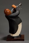 Stylized Art Deco Jazz Musician Sculpture Hagenauer Attribution