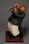 Stylized Art Deco Jazz Musician Sculpture Hagenauer Attribution