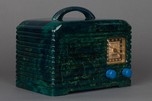 Namco 601 Catalin Radio in Marbleized Blue - Stunning Rarity