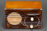 Sparton ’Cloisonné’ Model 500C Catalin Radio with Root Beer Front