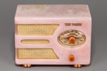 Rare Tom Thumb Catalin Radio Model 955 ’Oval-Dial’ in Orchid